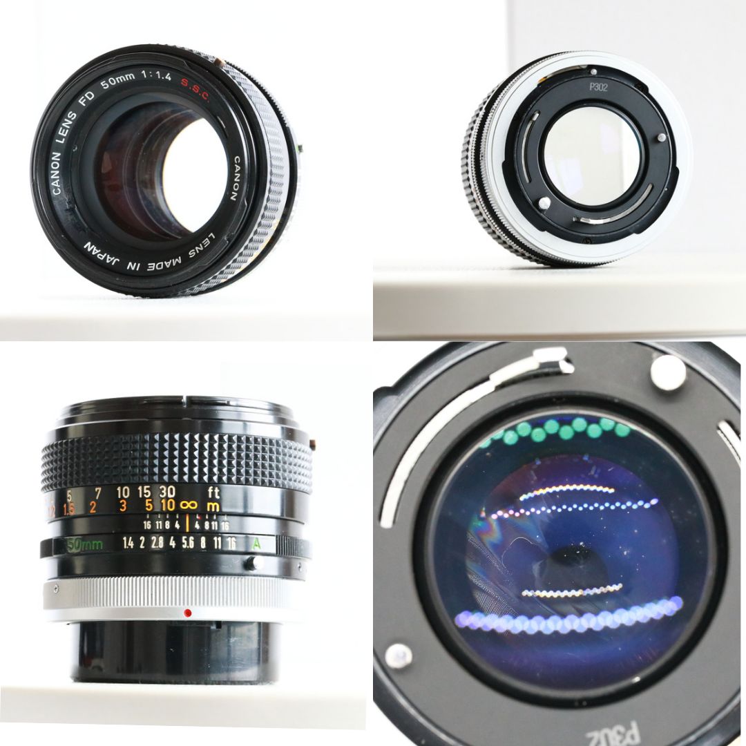 Canon EF + FD50mm F1.4 SSC 一部動作確認済 送料込 Canon FD 50mm F1.4 SSC 修理記録 – レンズ修理なら日本レンズ協会