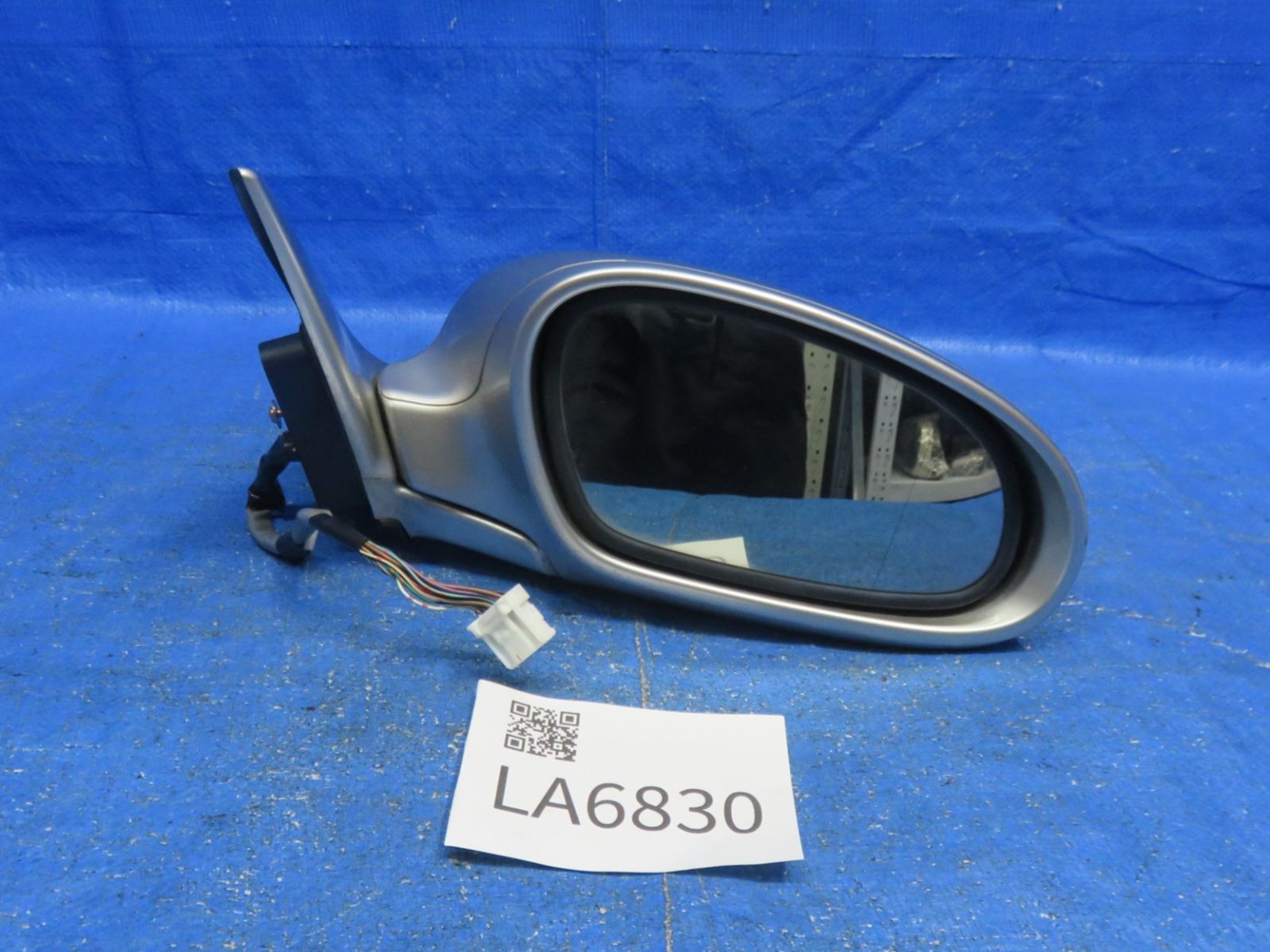 LA6830 レクサス SC430 UZZ40 後期 右 ドアミラー 運転席 サイドミラー 純正 1F1コスモシルバー 小傷 FFCRYSTALESIA_COM