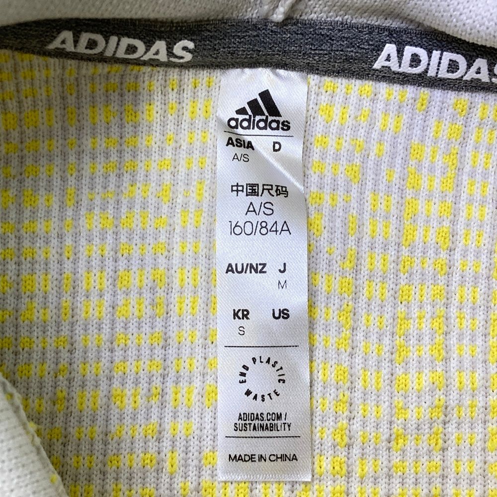 サイズ：M ADIDAS GOLF アディダスゴルフ HG1674 ニット ジップパーカー グラデーション グレー系 [240101475156] ゴルフウェア レディース ストスト ADIDAS GOLF アディダスゴルフ HG1674 ニット ジップパーカー