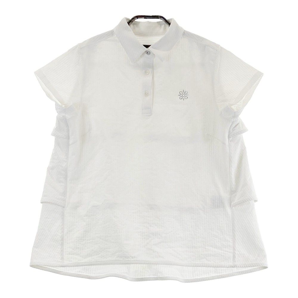 ST ANDREWS セントアンドリュース 長袖ポロシャツ ストーン ホワイト系