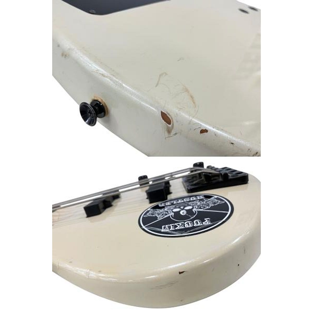 AriaProⅡ PRB-50 アリア エレキベース ホワイト クリーム AriaProⅡ PRB-50 アリア エレキベース ホワイト クリーム