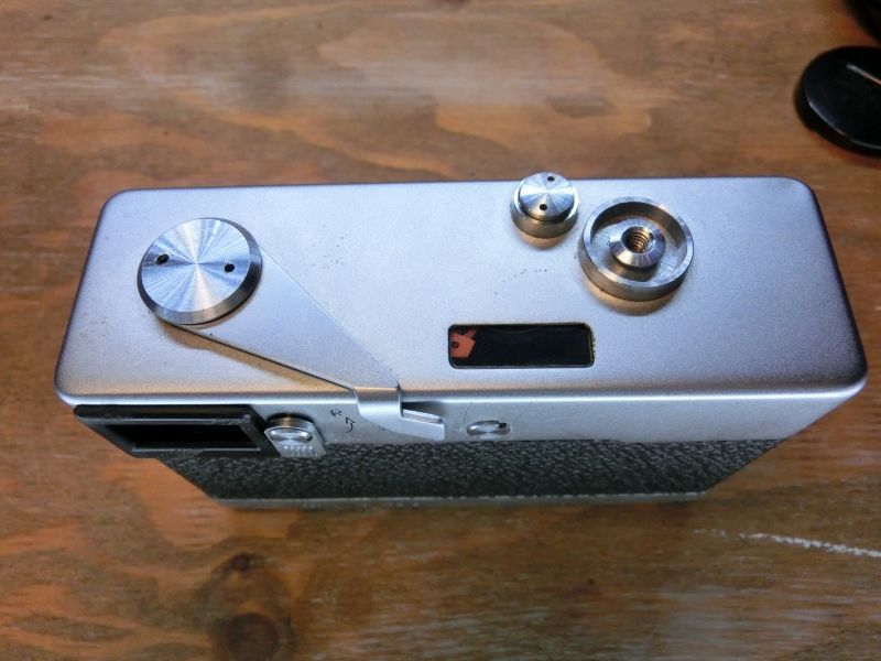 【完動品・美品】Rollei 35 ローライ35 シルバー　ドイツ製　露出計OK 中古】Rollei ローライ 35 シルバー コンパクトフィルムカメラ