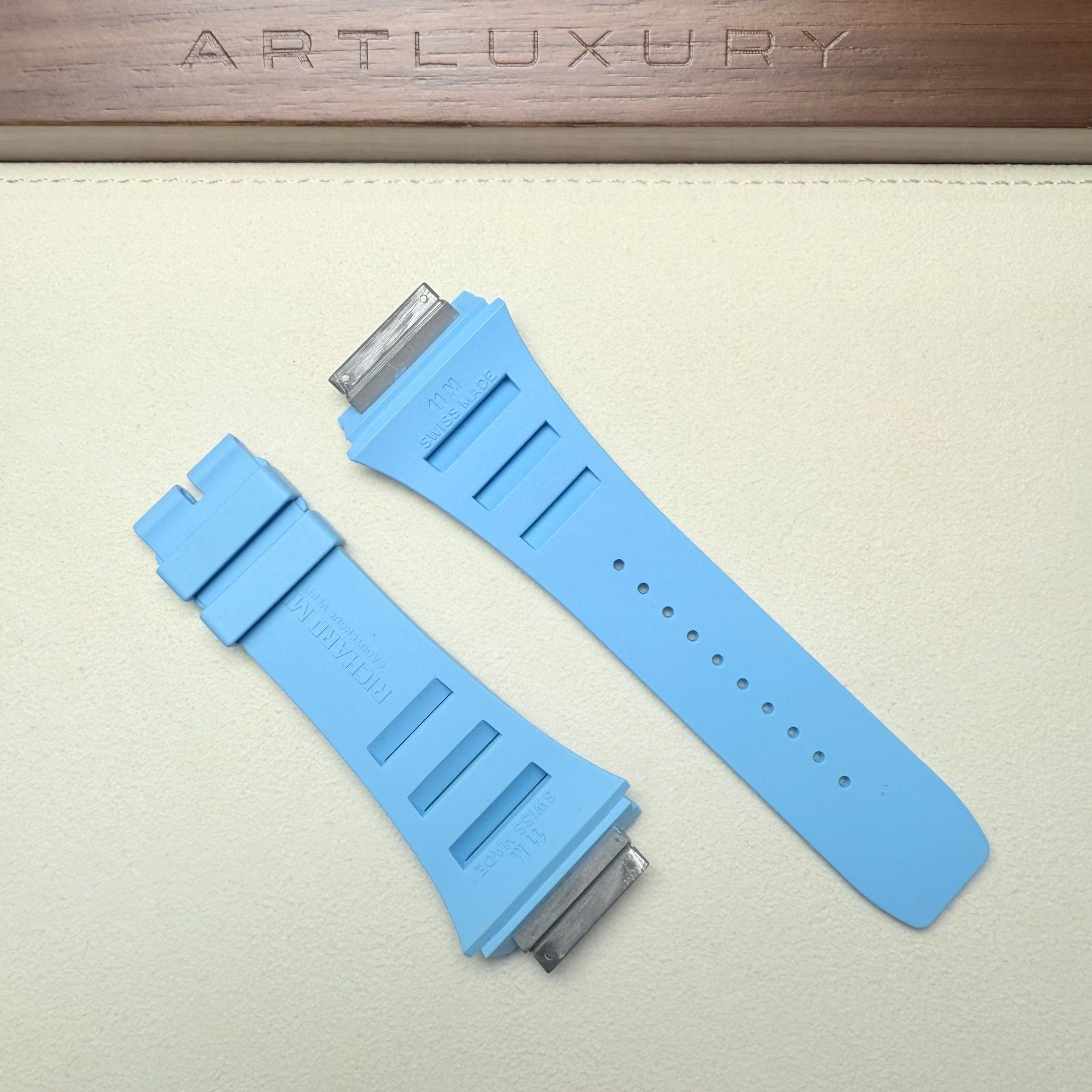 リシャールミル　ベルト　11m リシャールミル ラバー ストラップ ベルト RM11 RUBBER STRAP
