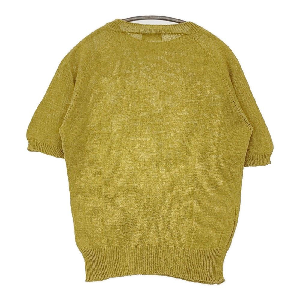 MARGARET HOWELL リネンコットン サマーニット MARGARET HOWELL リネンニット ノースリーブ サマーニット モカ