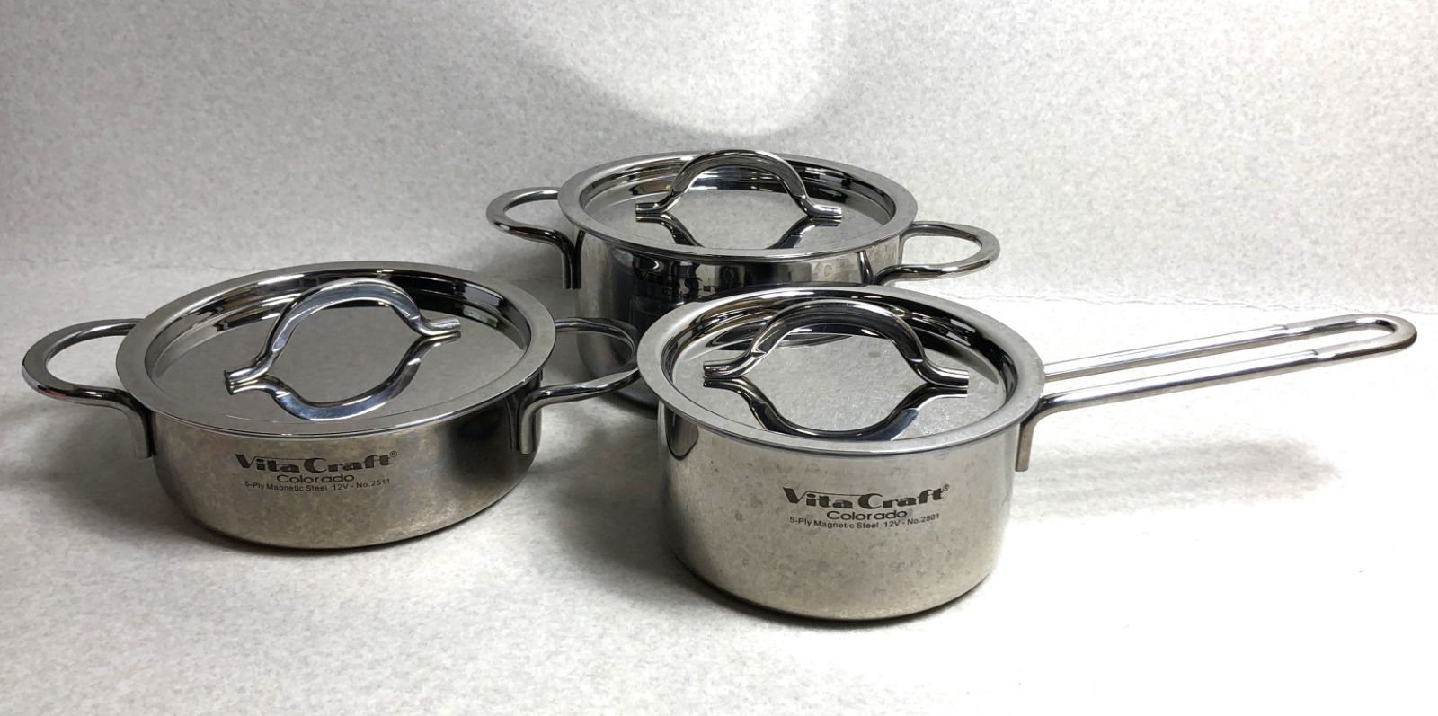 DH1047】Vita Craft ビタクラフト コロラド 鍋 3点 セット No.2501