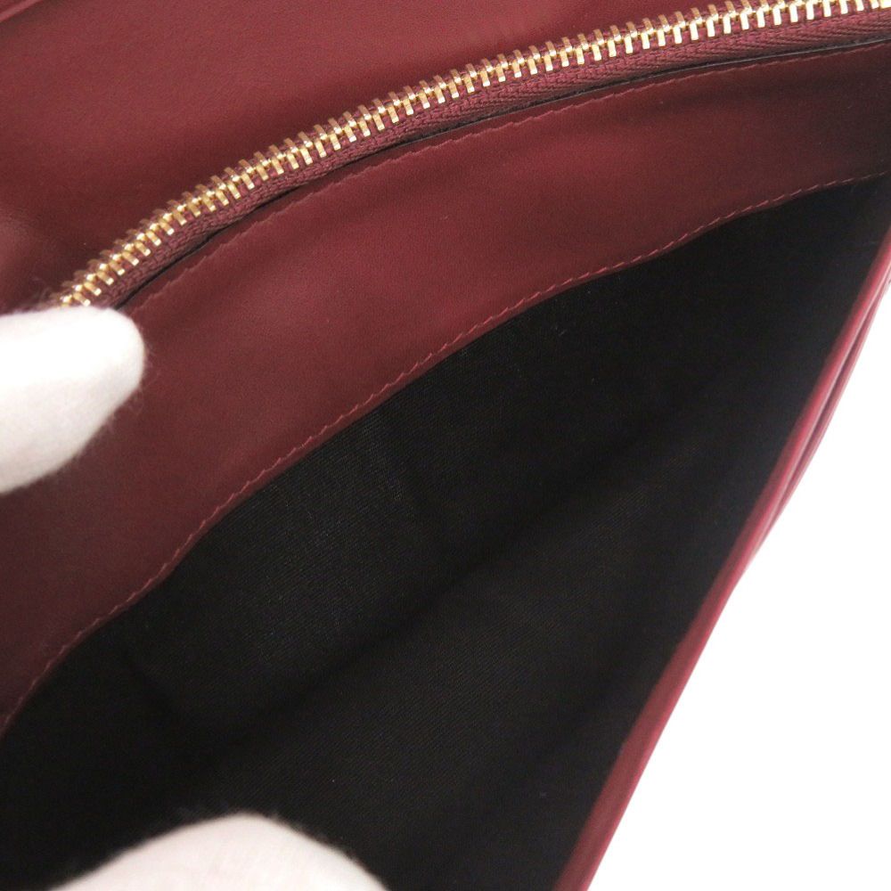 二つ折り長財布 黒