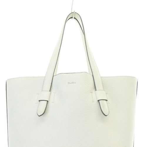 マックスマーラ MAX MARA レザートートバッグ ハンドバッグ レザー 