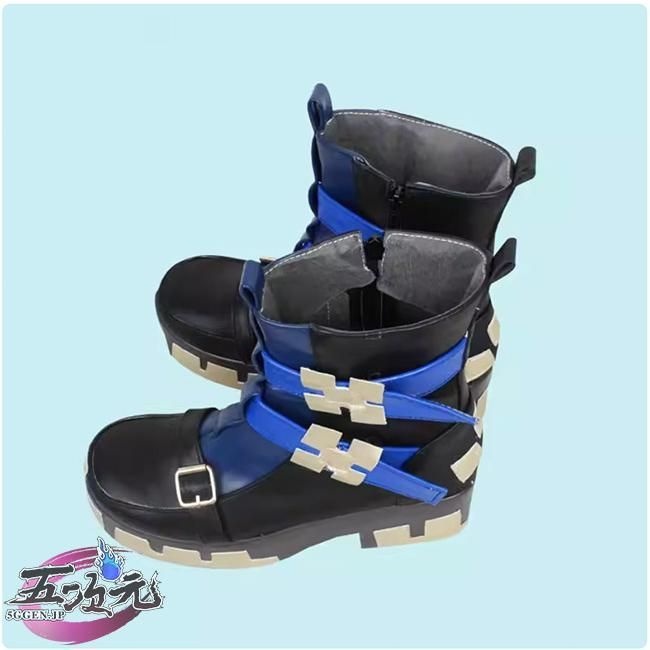 美品『KATO` カトー』デニムシャツノーカ ラー インディゴ L 半袖 KATO