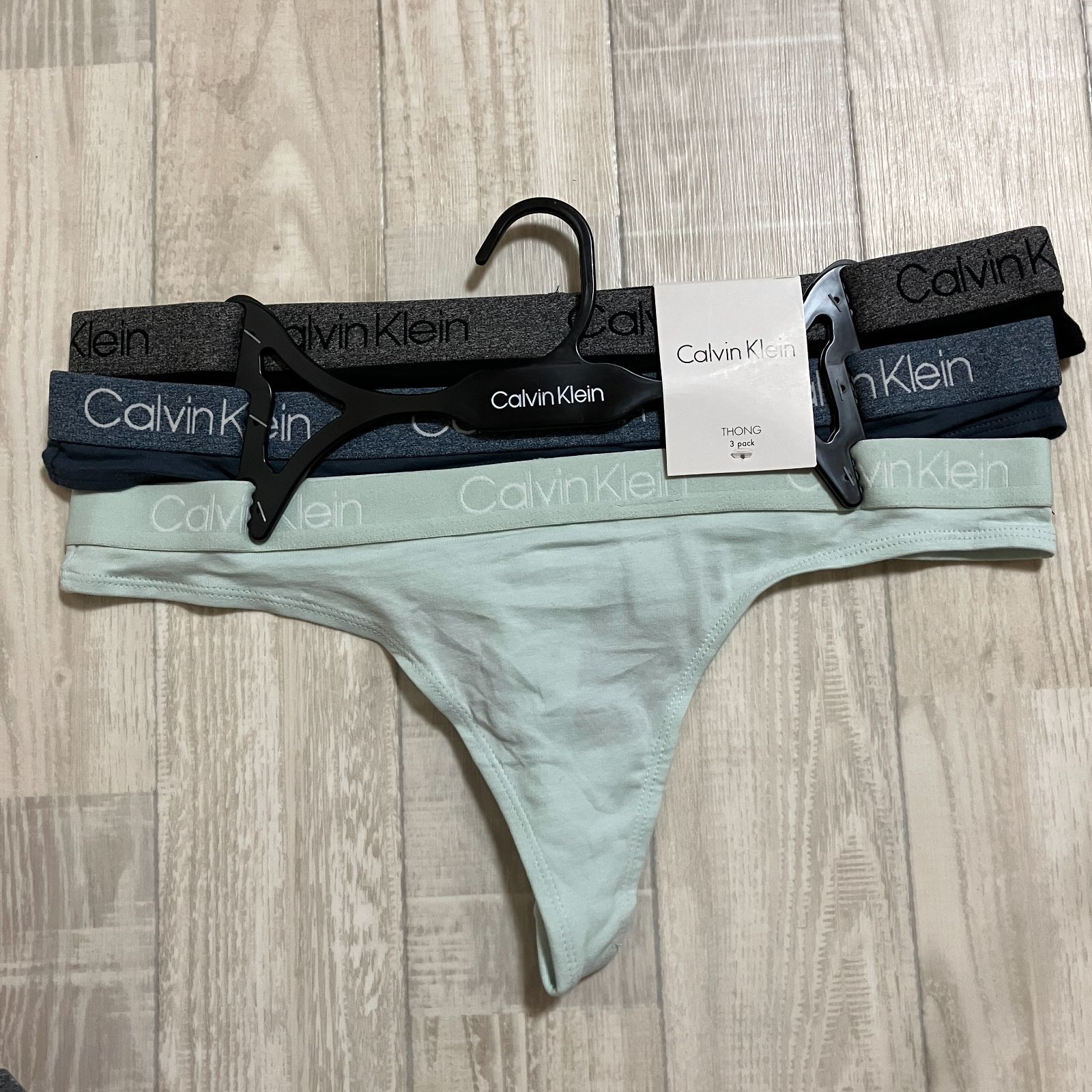 Calvin Klein カルバンクライン Tバック3枚セット - 下着・アンダーウェア