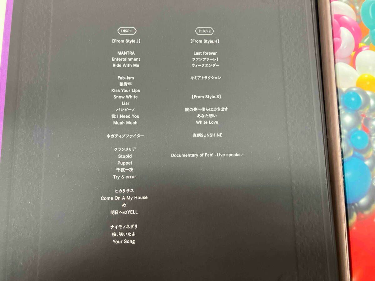 DVD Hey! Say! JUMP Fab! -Live speaks.-(完全受注生産限定版) - メルカリ