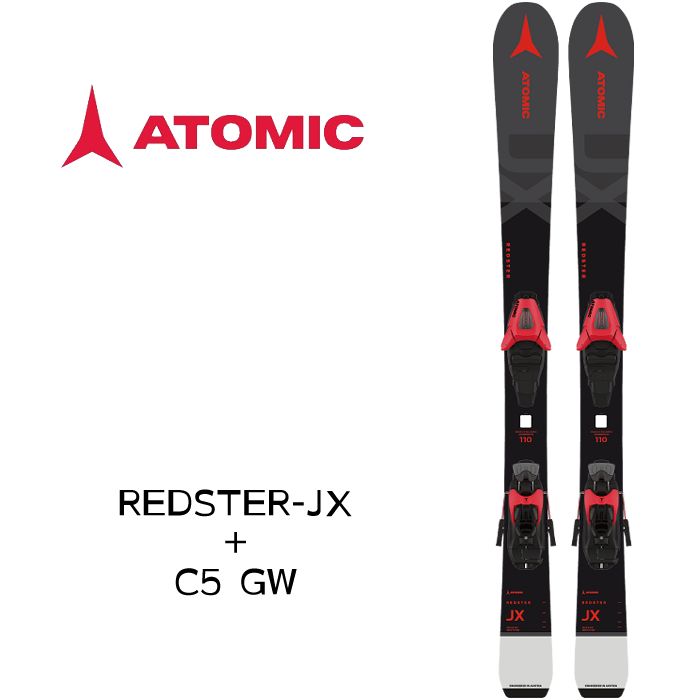 スキー 板 ビンディング付き スキーセット 23-24 キッズ ジュニア