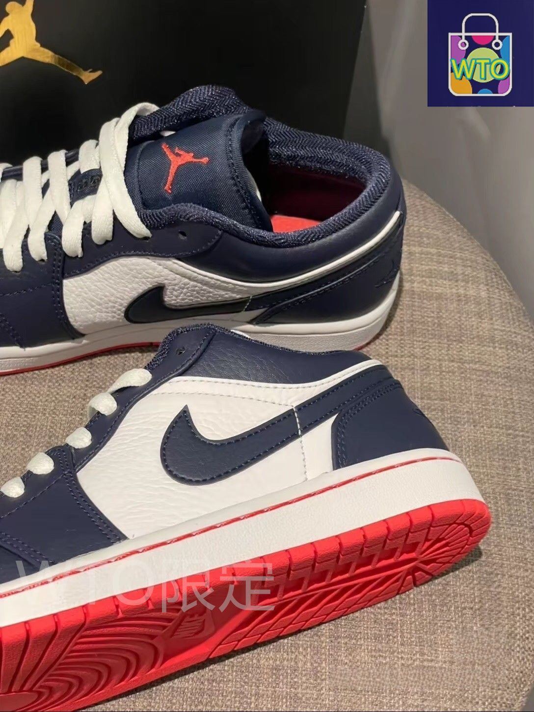  大 Nike Air Jordan Low Retro ember glow -WTO輸入2 スニーカー 靴