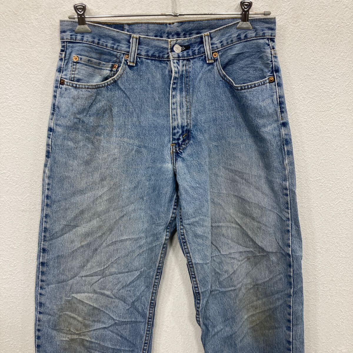 Levi's デニムパンツ W34 インディゴブルー リーバイス ジップ