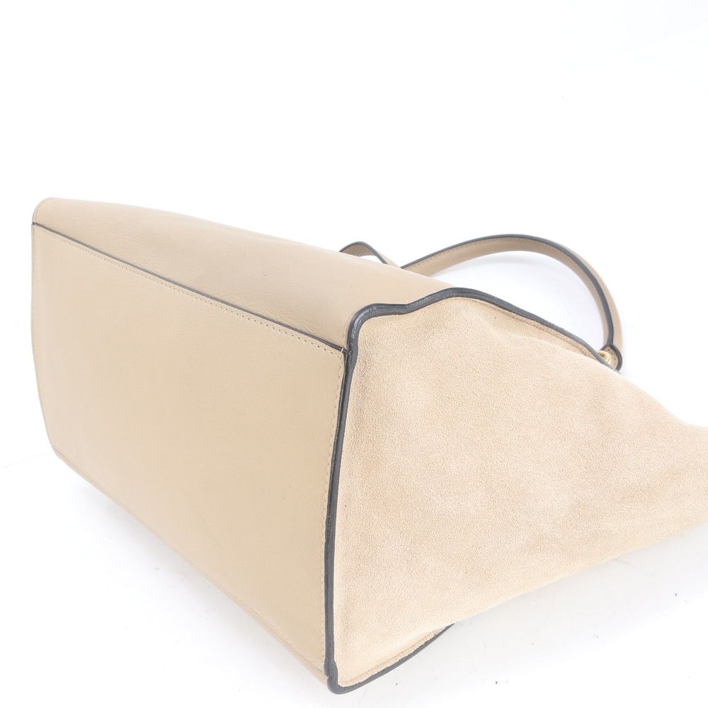 セリーヌ トラペーズ ミディアム レザー 2WAY ショルダーバッグ