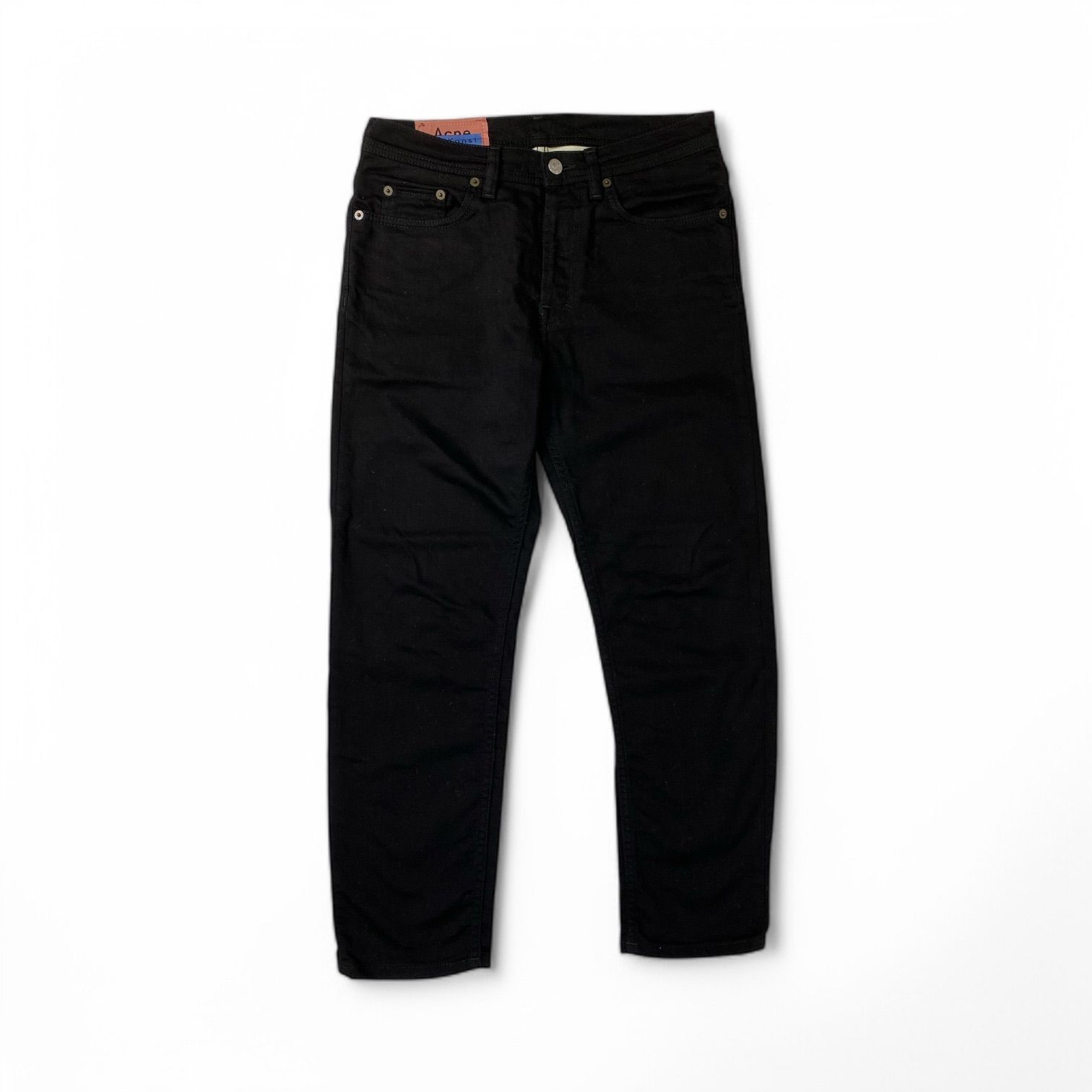 Blå Konst Acne River Black Acne Studios Denim Jeans Bla Konst 