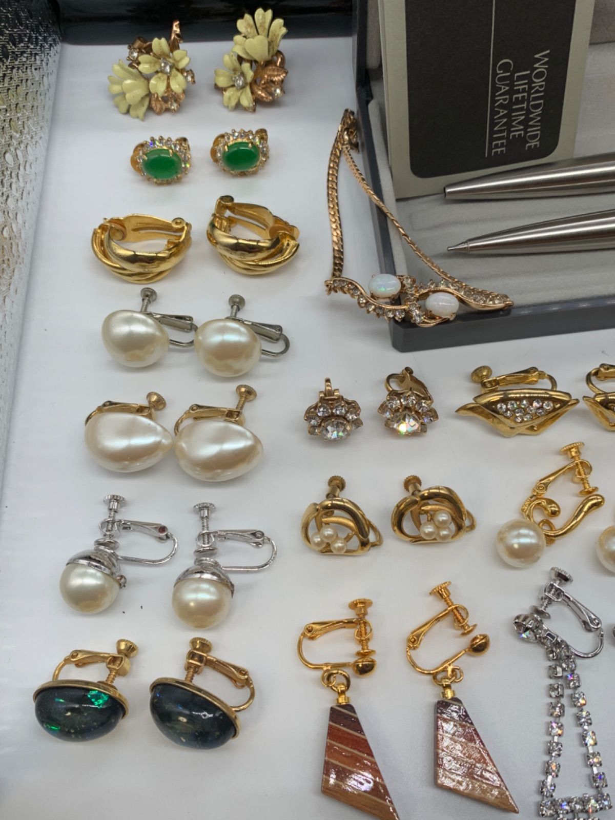プ*ん様 遺品整理　生前整理　リング　ネックレス　ピアス　レディース　まとめ 遺品整理 生前整理 アクセサリー まとめ売り ネックレス リング