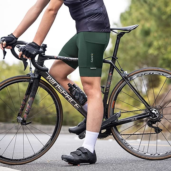 新品 未使用 サンティック サイクルジャージ パンツ タイツ