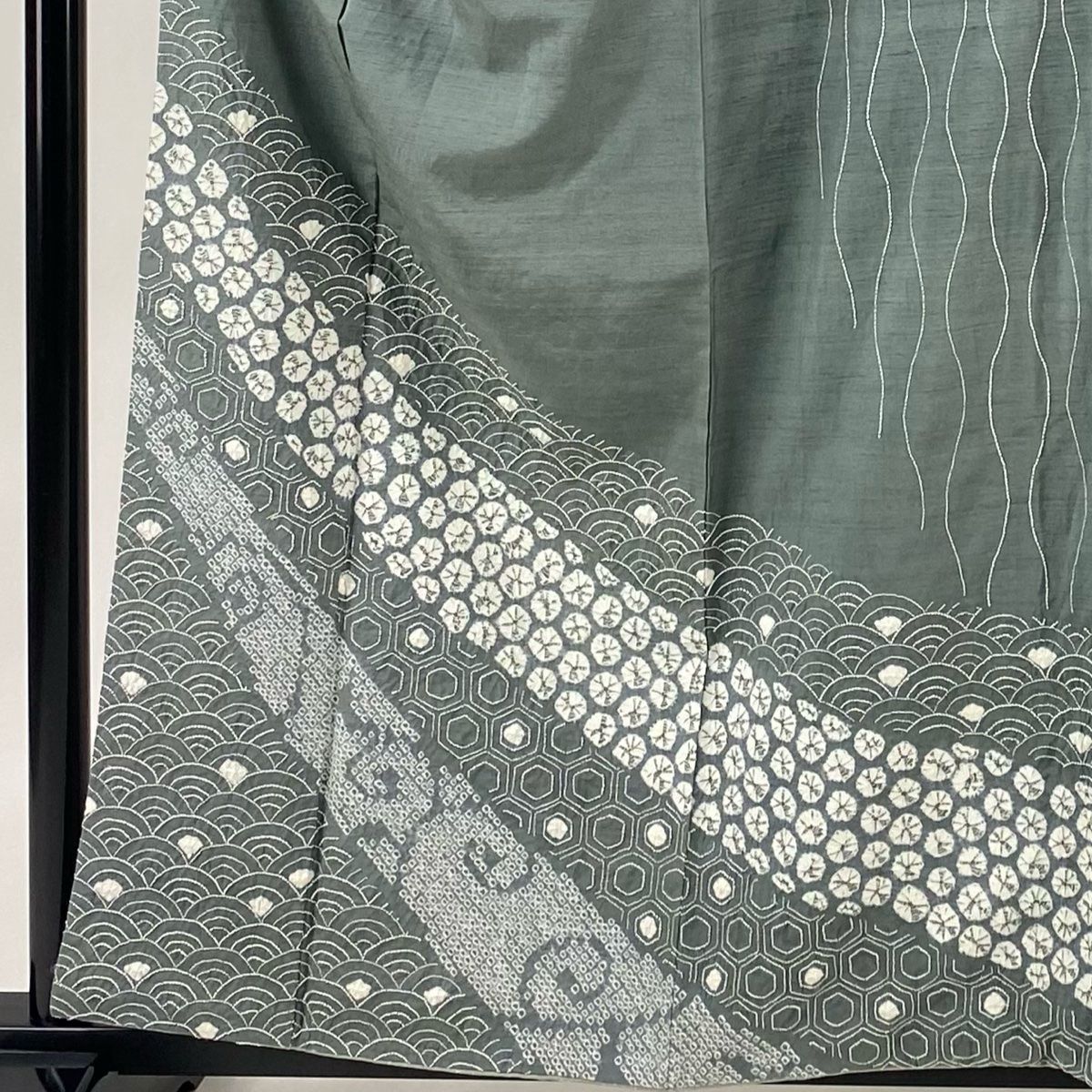 亀甲 刺し子刺繍
