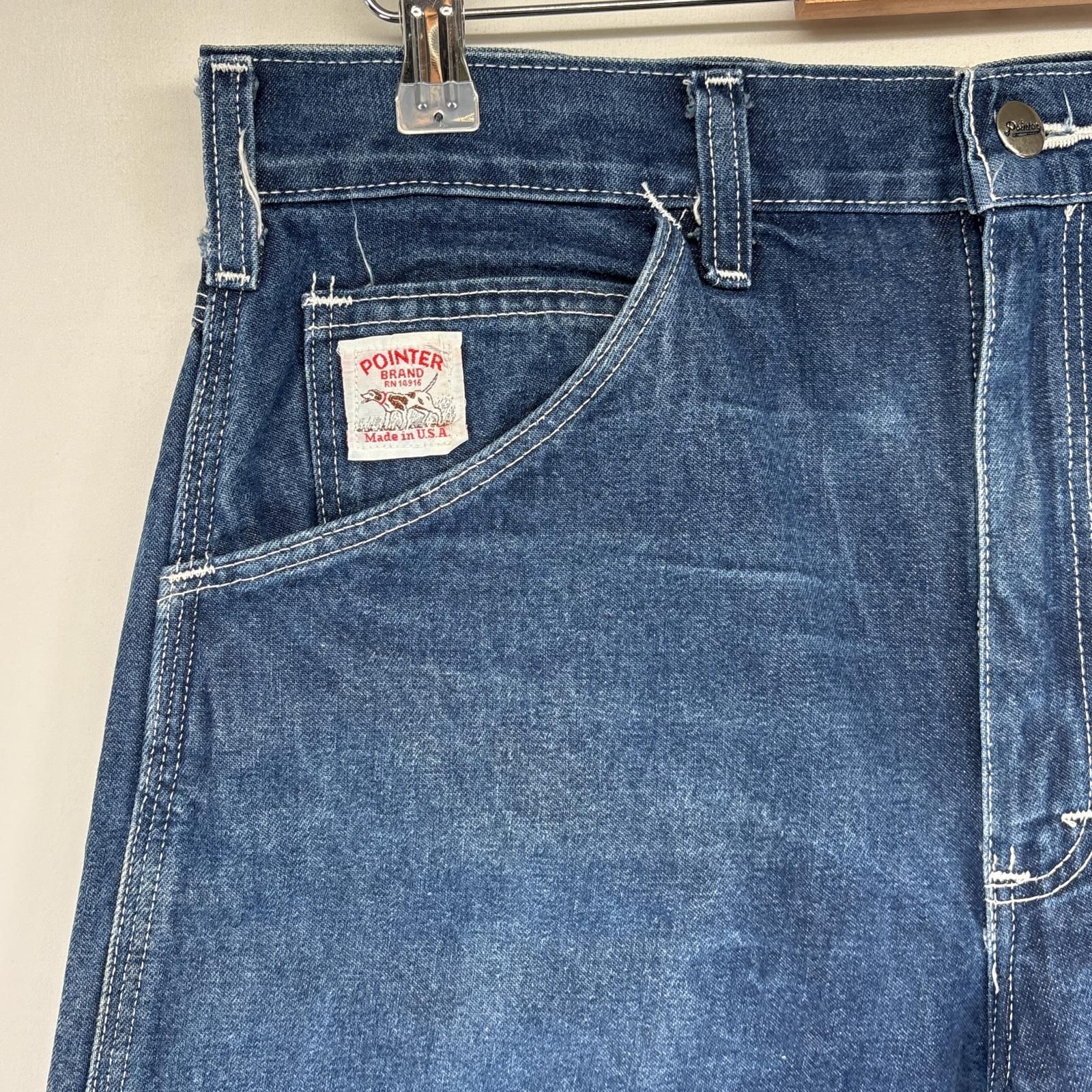 90s ROUND HOUSE デニムペインターパンツ USA製 - メルカリ