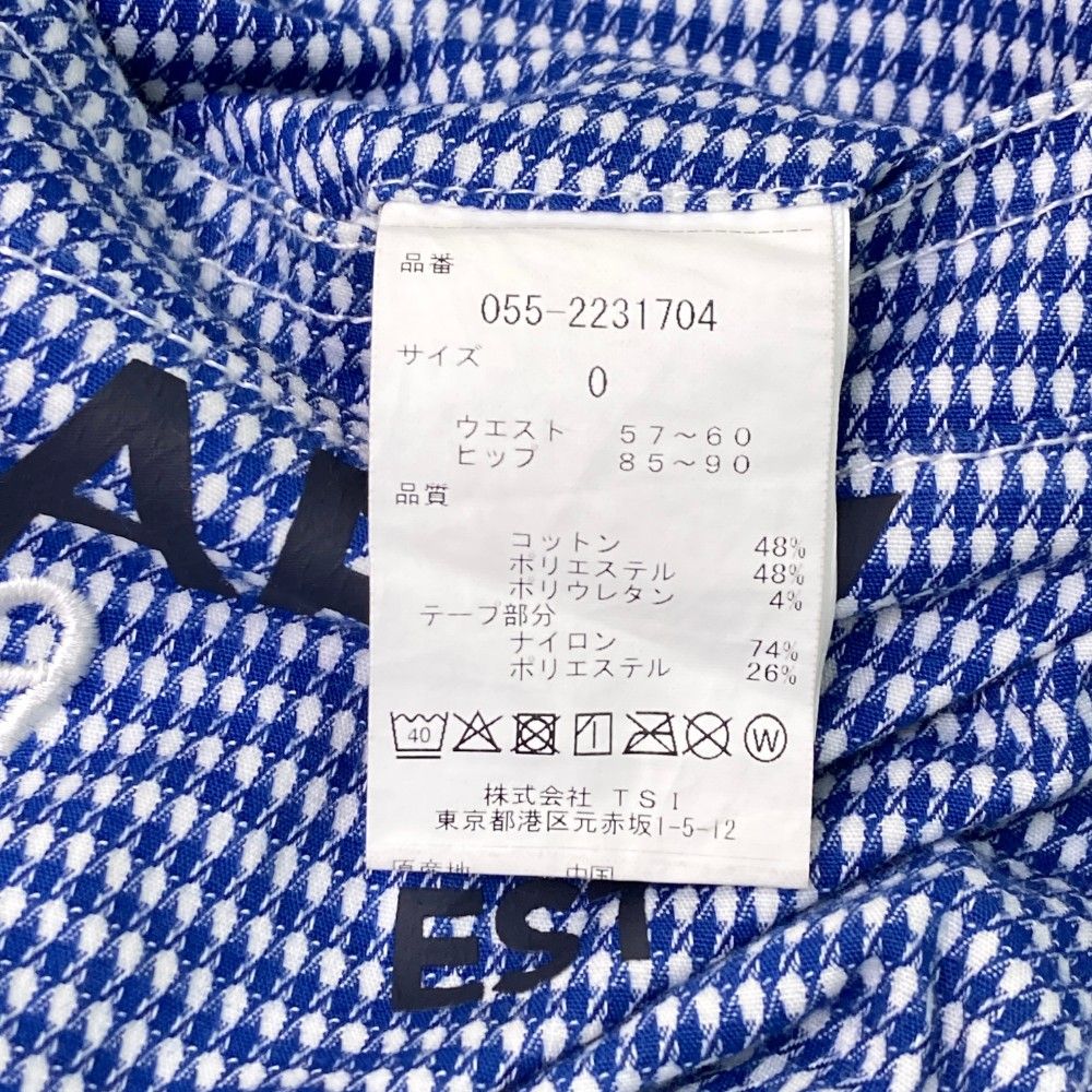 パーリーゲイツ ゴルフ 総柄 ストレッチ パンツ ウェア 定価3.1万 0 PEARLY GATES パーリーゲイツ ストレッチパンツ ロゴ総柄
