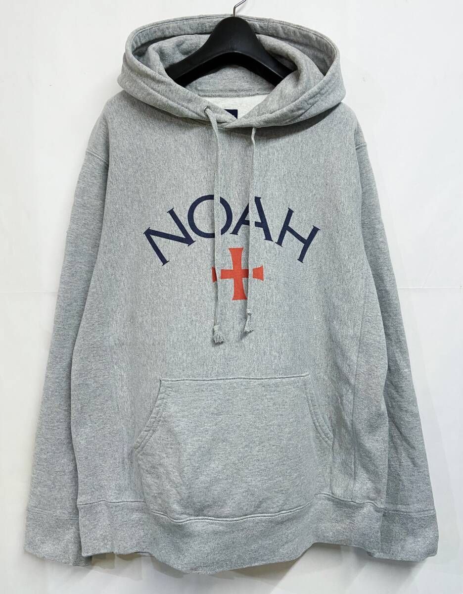 カナダ製 NOAH ノア LOGO PULLOVER HOODIE リバースウィーブ スウェットパーカー