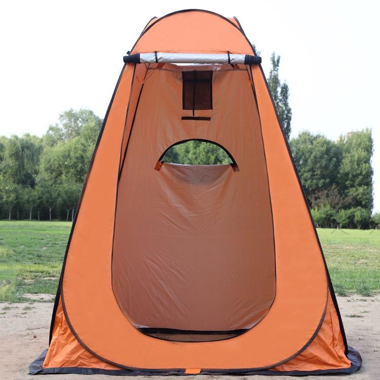 トイレテントオレンジ ★ 楽天市場】スツーレ® 1人用テント 簡易トイレ 防災 【外から