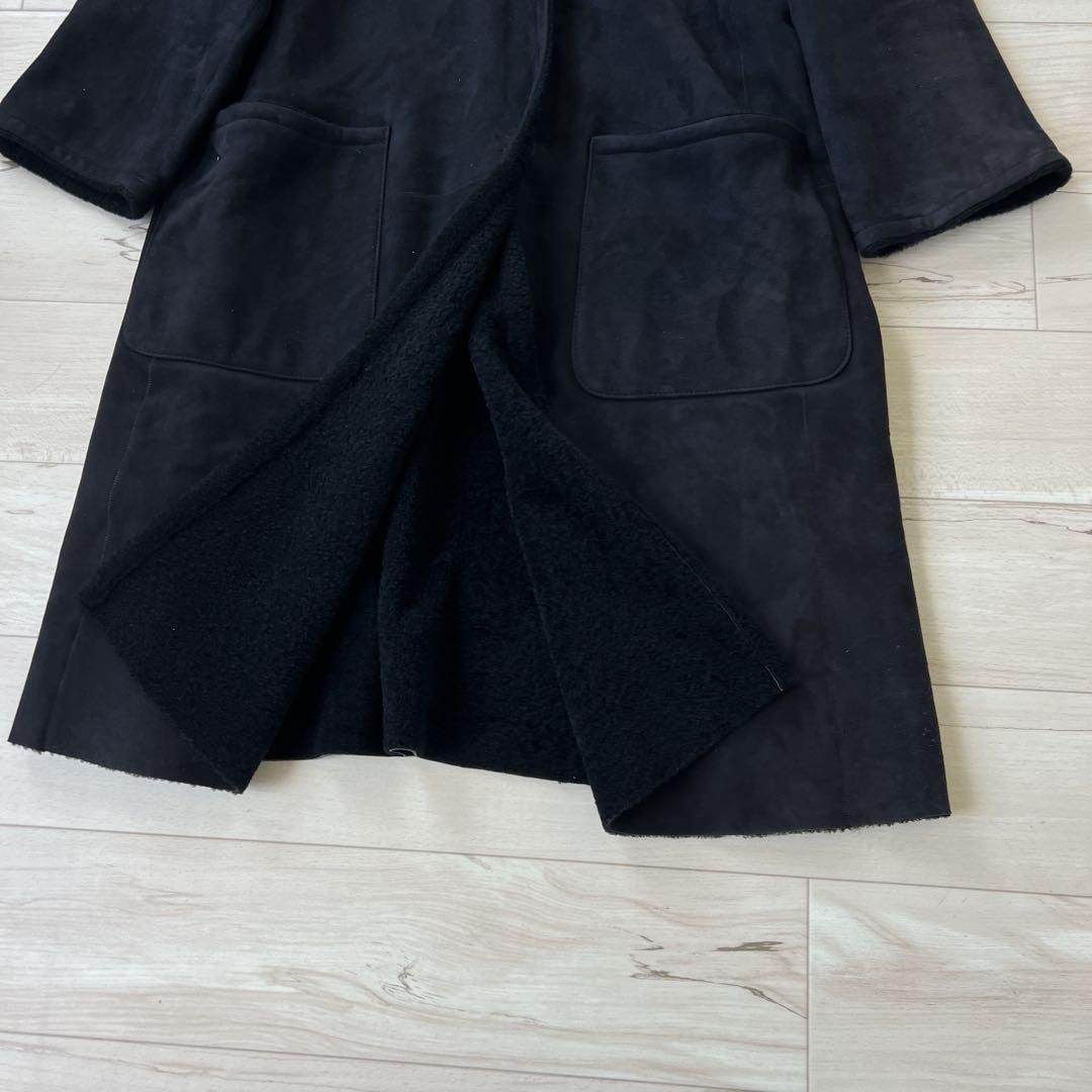 ロングムートンコート 裏ボア