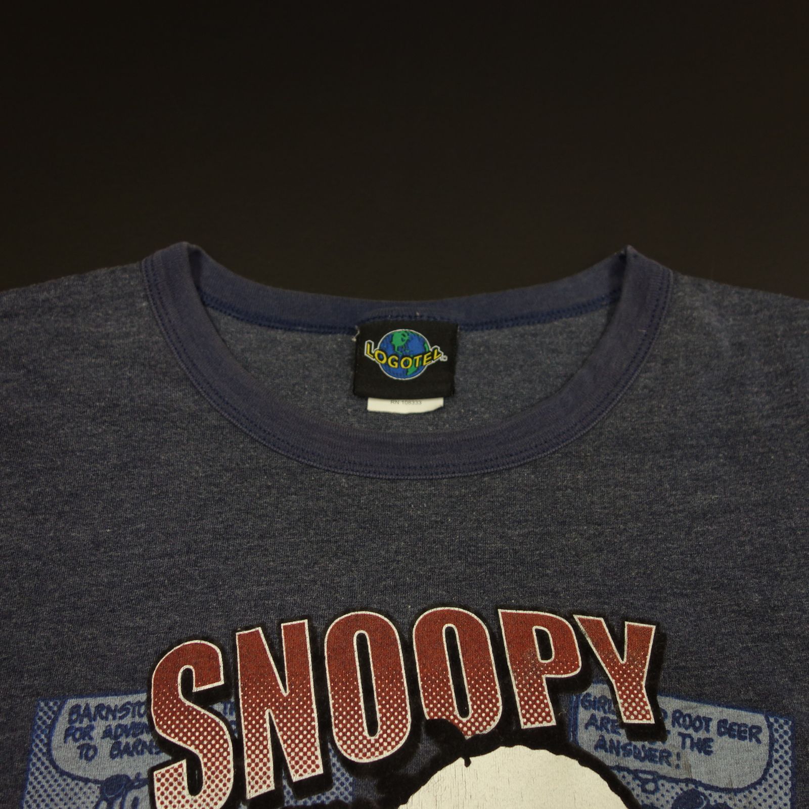 90s～ Vintage US古着☆Snoopy スヌーピー 半袖プリントTシャツ 