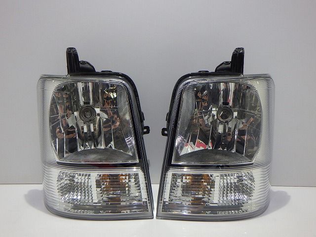 エブリィ ヘッドライト左右 ハロゲン DA64V レベ付 LE04H6129 G6129 コーティング スクラム クリッパー 250920083