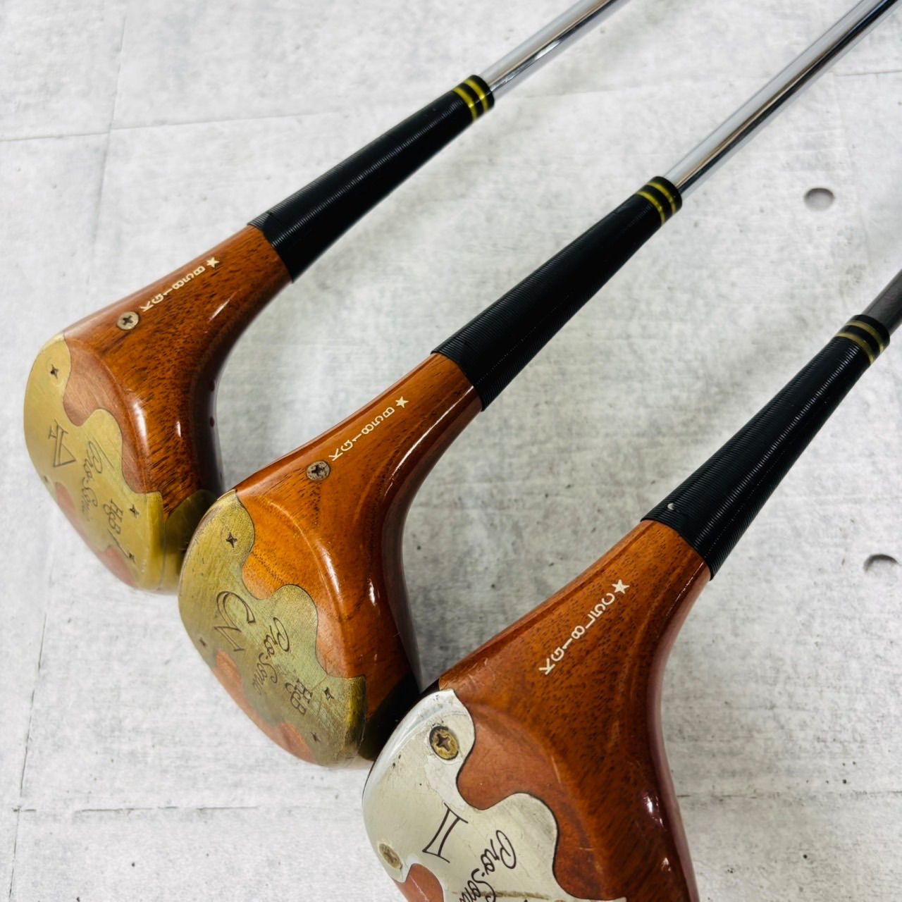 H&B パワービルト プロソニック パーシモンウッド 1W 3W 4W H&B Power Bilt パワービルト プロソニック パーシモンウッド 1W