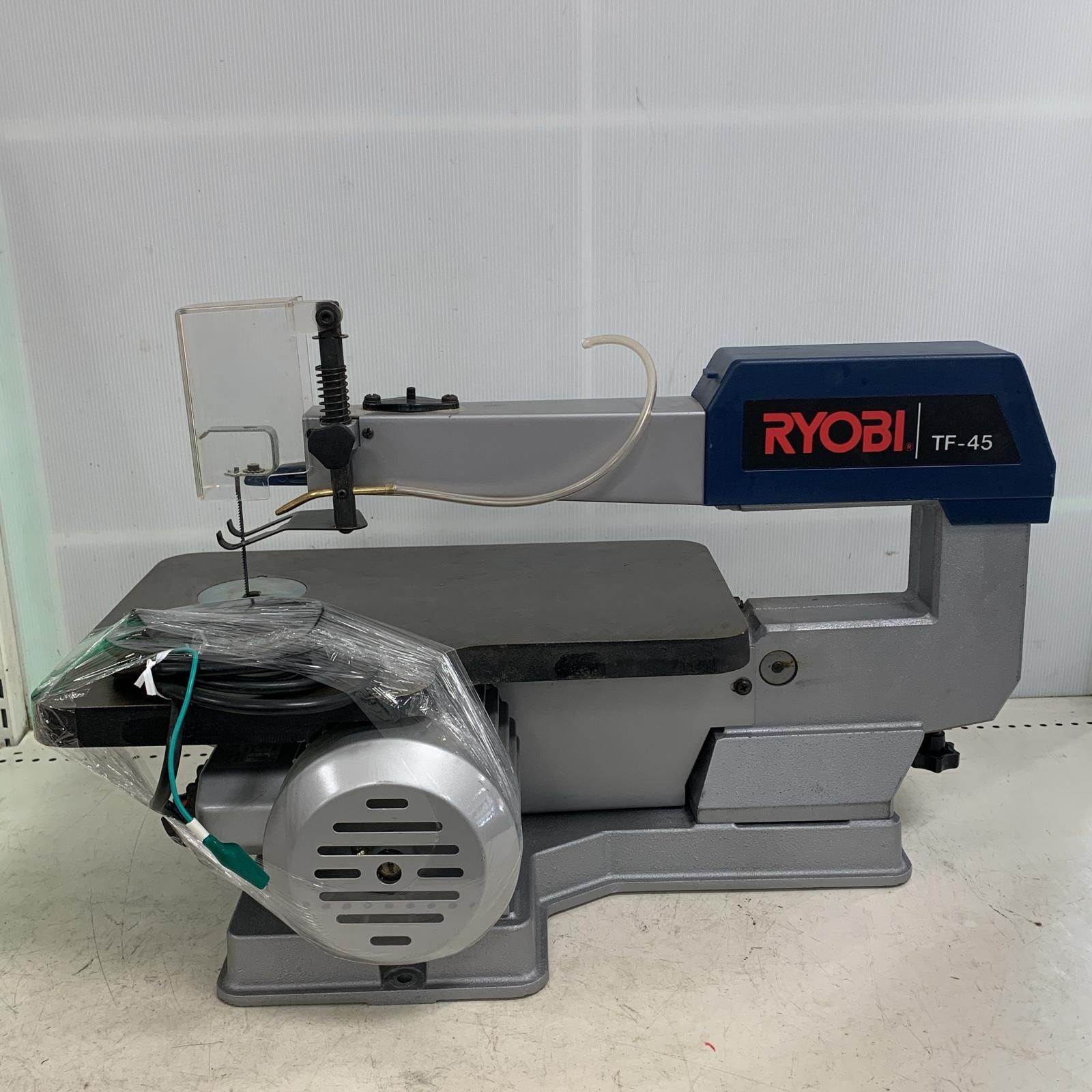 ♭♭RYOBI リョービ 卓上糸のこ盤 本体のみ TF-45 ブルー