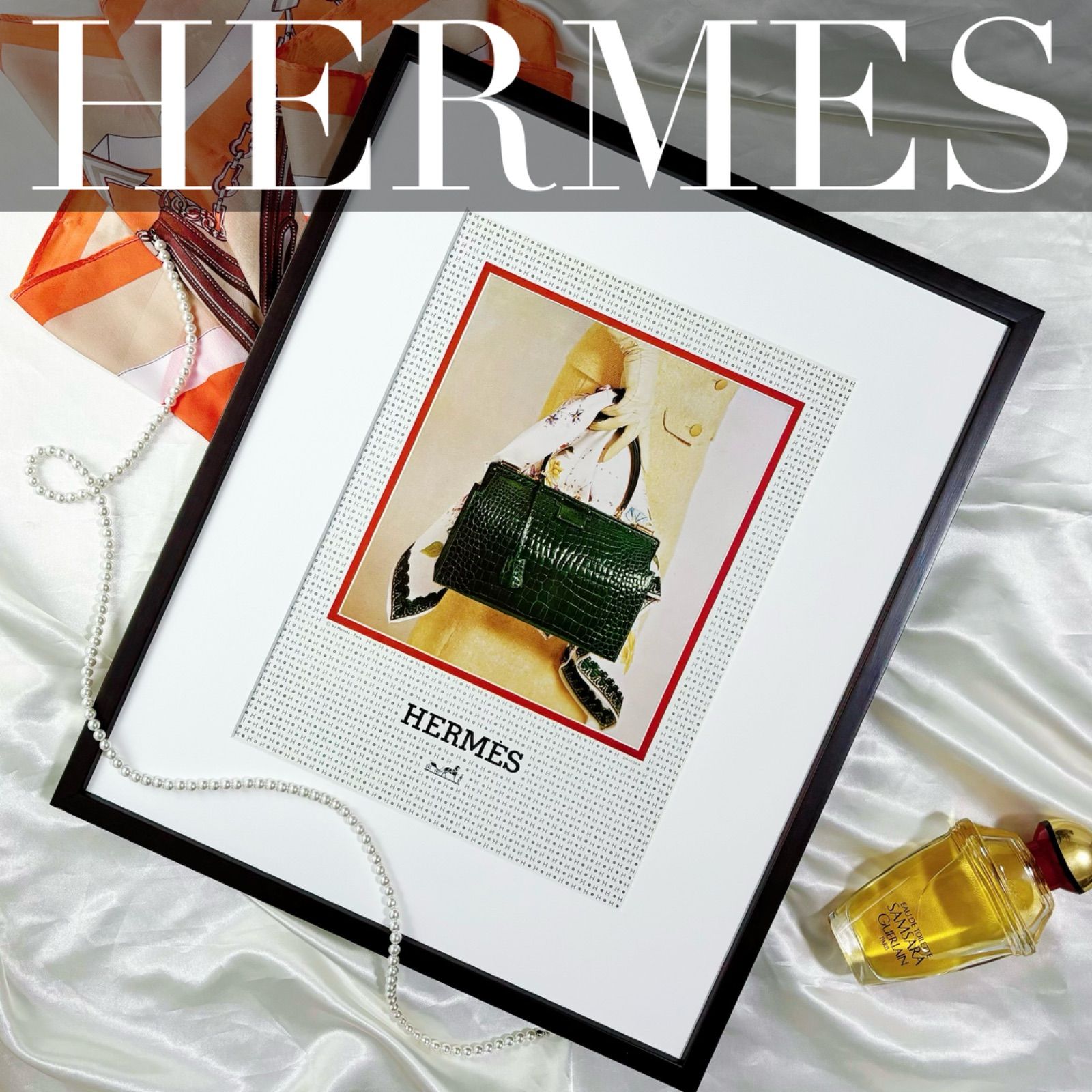 心を癒す教会アート｜イタリア教会ファサード（グリーン）｜日本画