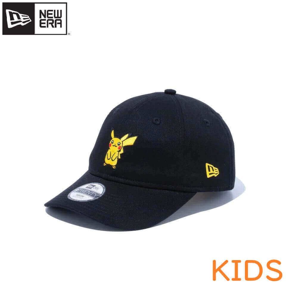 新品 キッズ NEWERA ニューエラ ポケモン コラボ キャップ ピカチュウ