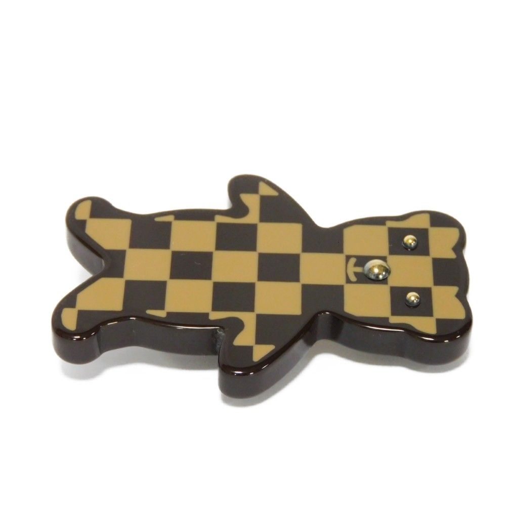 LOUIS VUITTON ルイヴィトン モノグラム　熊　クマ　べアーブローチ ルイ ヴィトン ブロッシュ ヌヌールス モノグラム ダミエ ベア