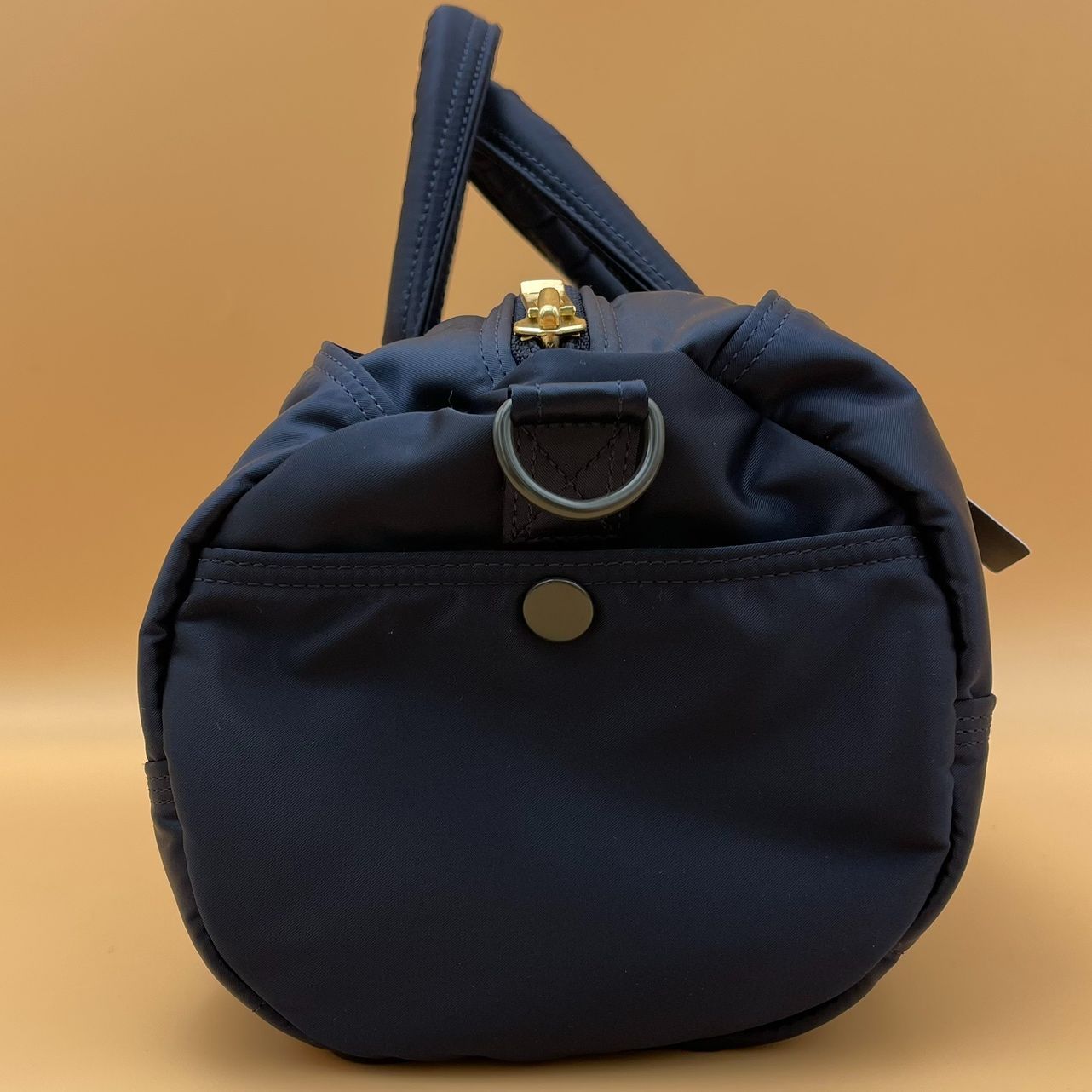 ☆外観美品☆PORTER ポーター ミニドラムバッグ アイアンブルー 近年