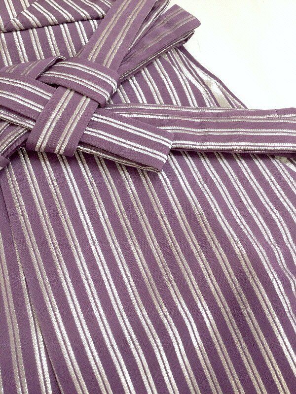 ≪ａ4058≫　 男性用　正絹　行燈袴　紐下88.5㎝(167㎝～172㎝）美品　 男袴 行燈袴 紐下２．５．０