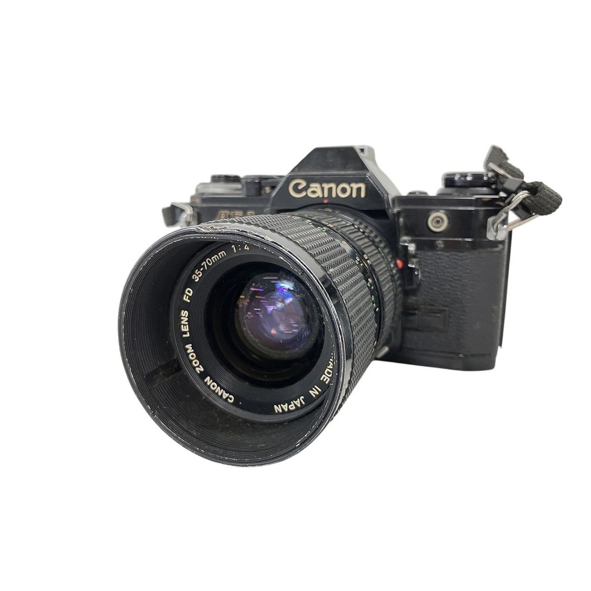 Canon キヤノン AE-1 35mm フィルム一眼レフカメラ ZOOM LENDS FD 35-70mm 1 4 レンズセット ジャンク W10480265