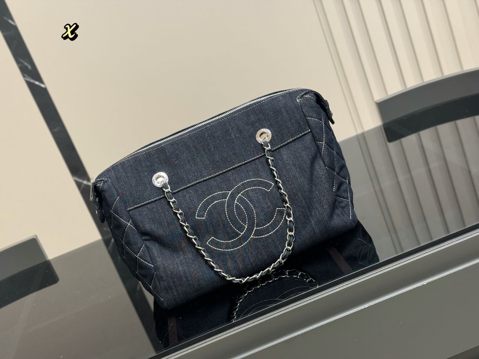 今日 Chanel デニム チェーン アンダーアームバッグ～ 在庫 の な価格です -MM輸入