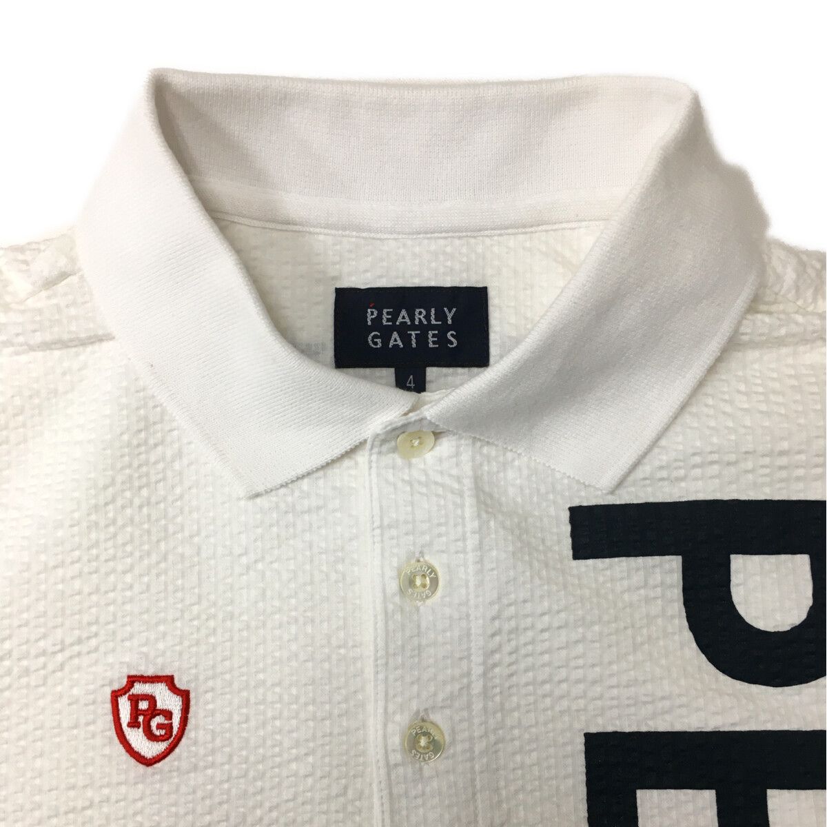 中古 メンズ パーリーゲイツ PEARLY GATES 半袖ポロシャツ 4(M