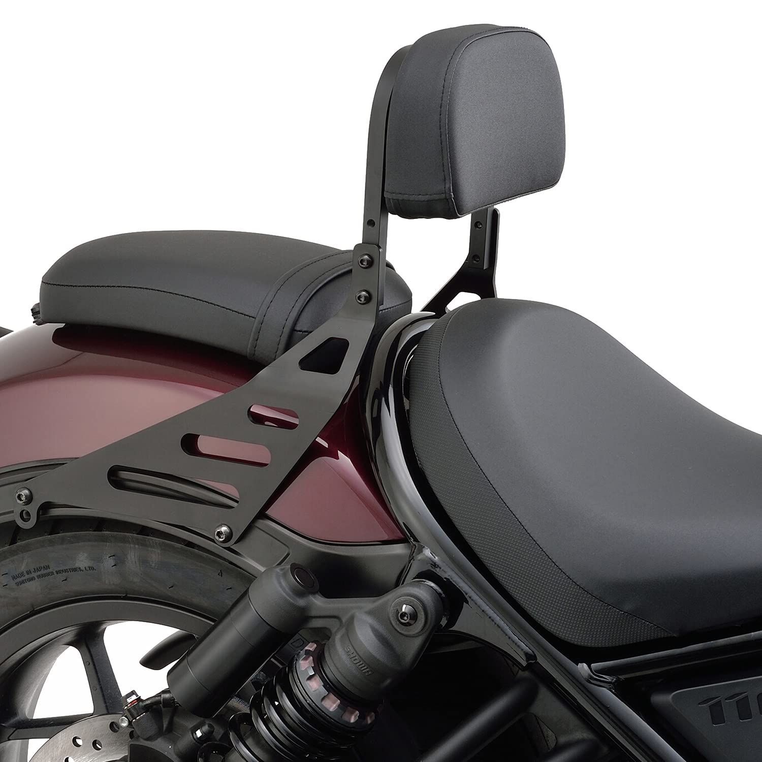 ライダー-タンデム対応 バックレスト リバーシブルバックレスト レブル1100|DCT|T 21-23 17798 デイトナ Daytona