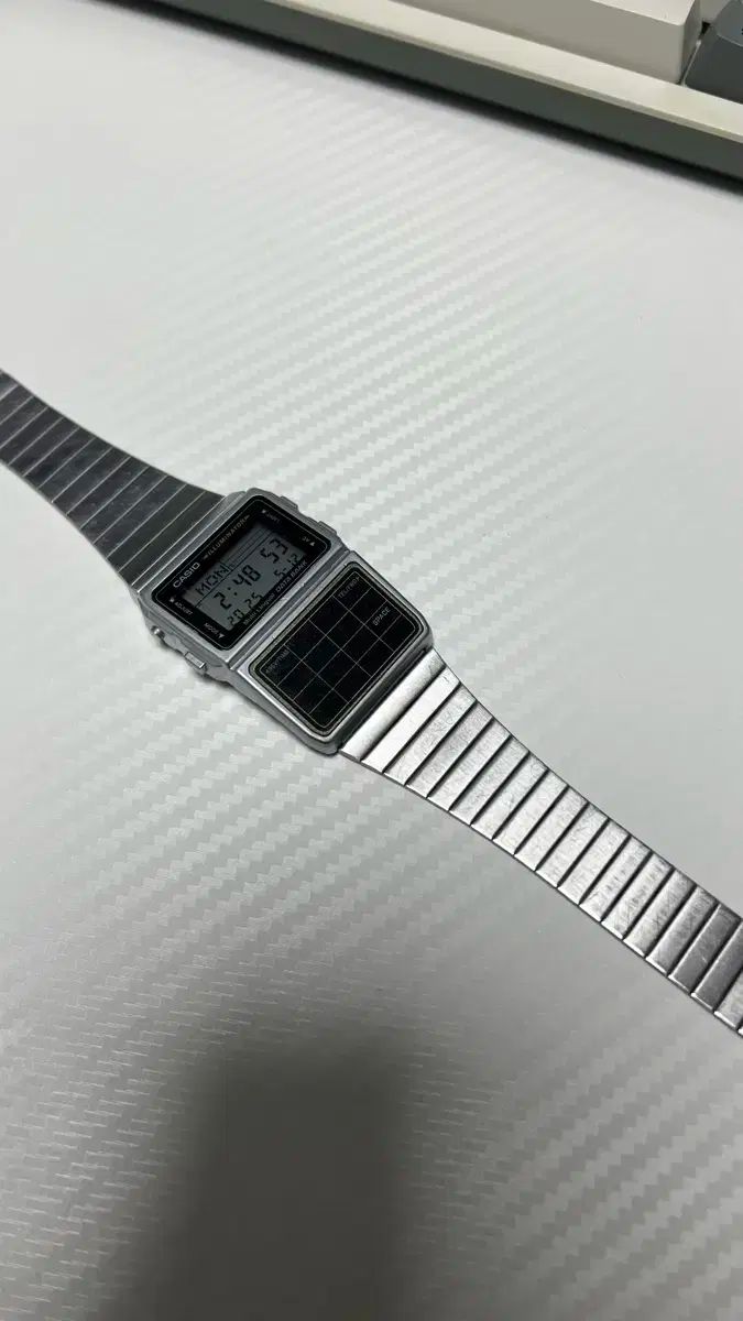 CASIO カシオ データバンク 銀無垢 DBC ー 611