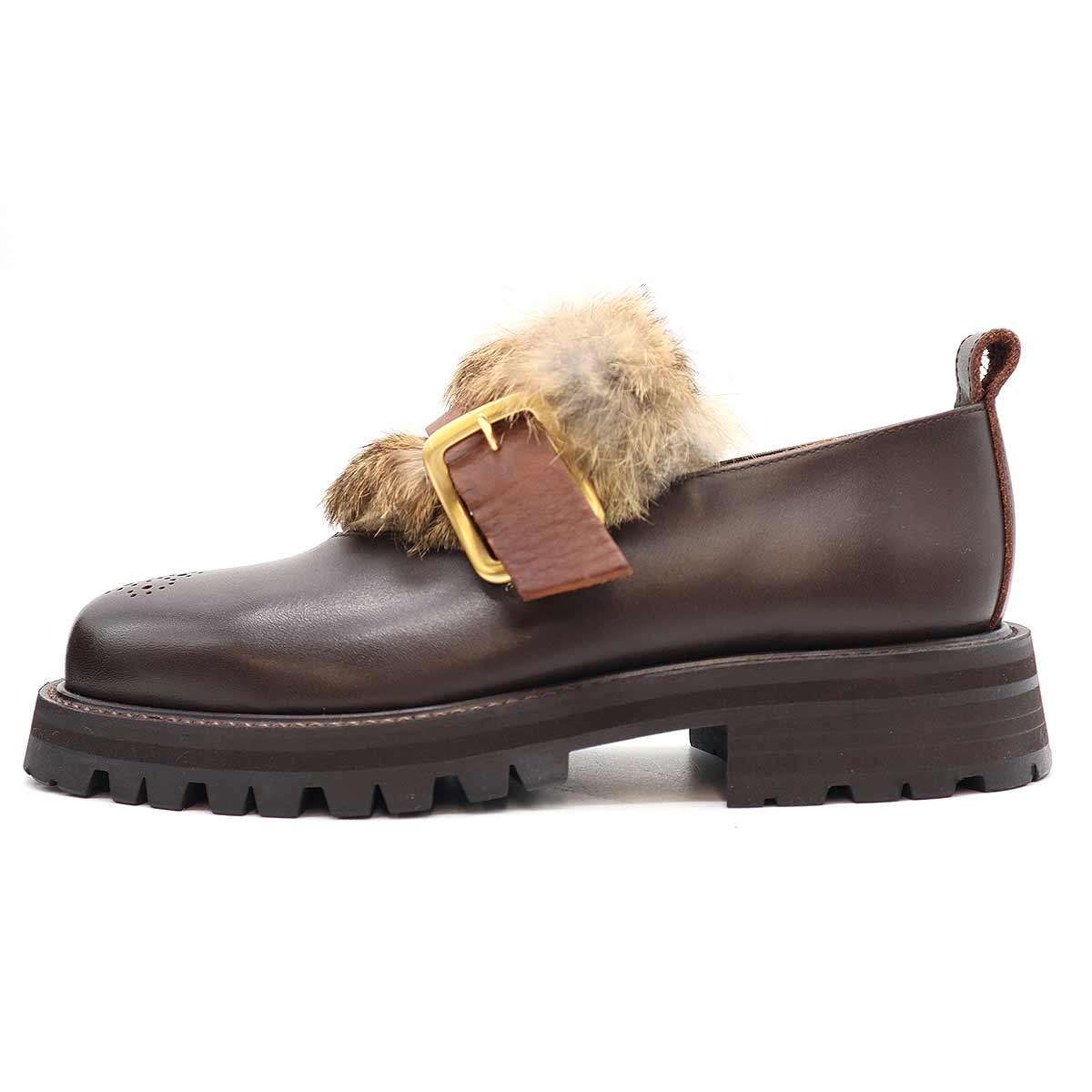 Hender Scheme エンダースキーマ mischa ラビットファーベルテッド 