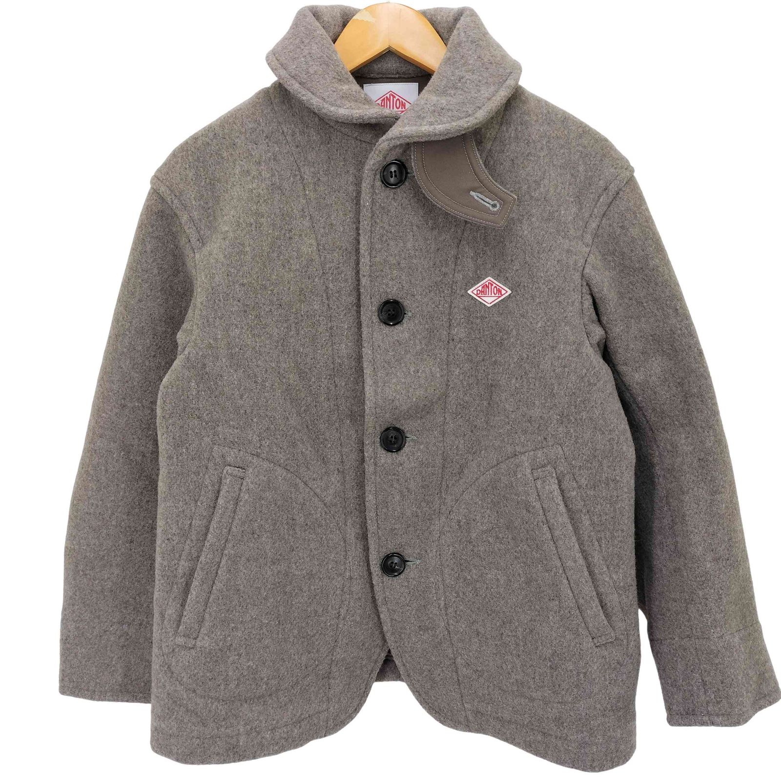 ダントン DANTON ROUND COLLAR JACKET レディース 36 