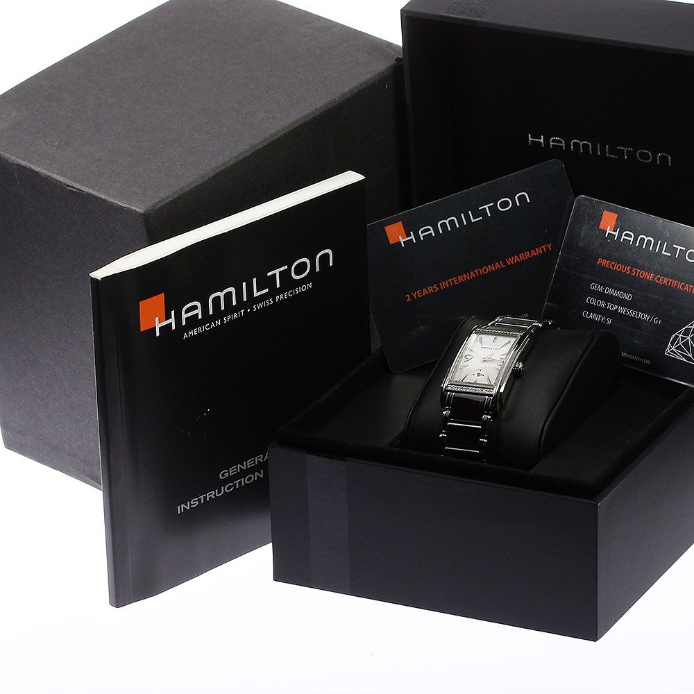 ハミルトン HAMILTON H114910 アードモア ダイヤベゼル クォーツ