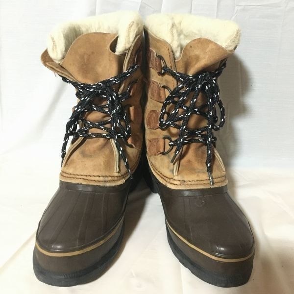 ビンテージ/Vintage SOREL/ソレル カナダ製スノーブーツ ライナー付き 