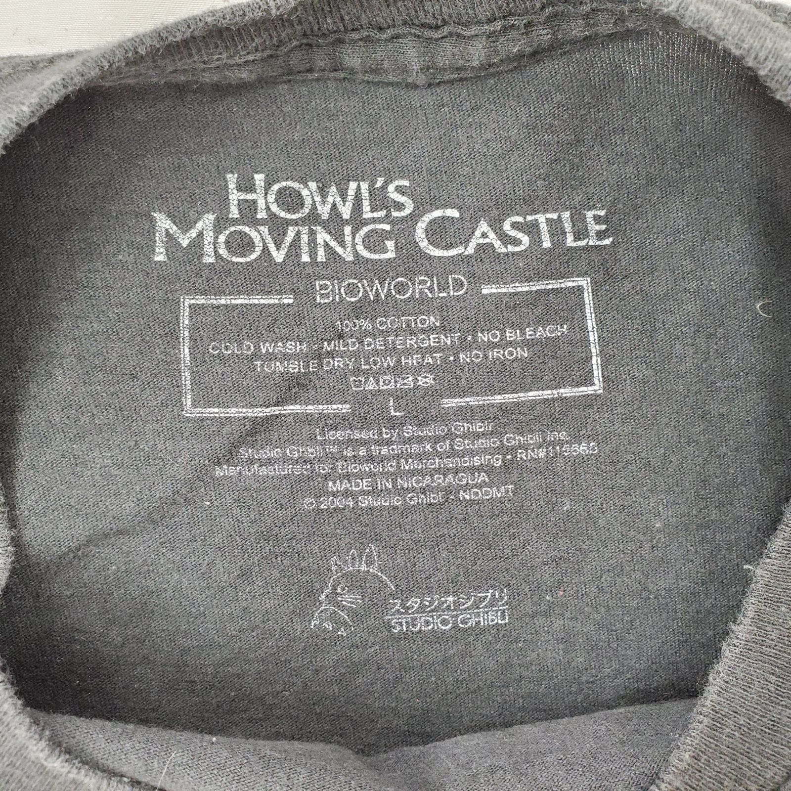 00s ハウルの動く城 Tシャツ スタジオジブリ ヴィンテージ アニメT