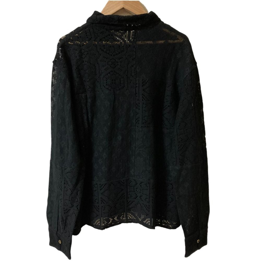 未使用 24AW Ron Herman ロンハーマン ロングスリーブ レース シアー  