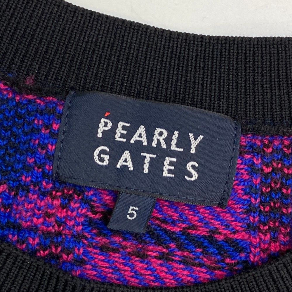 サイズ：5 PEARLY GATES パーリーゲイツ ニットセーター