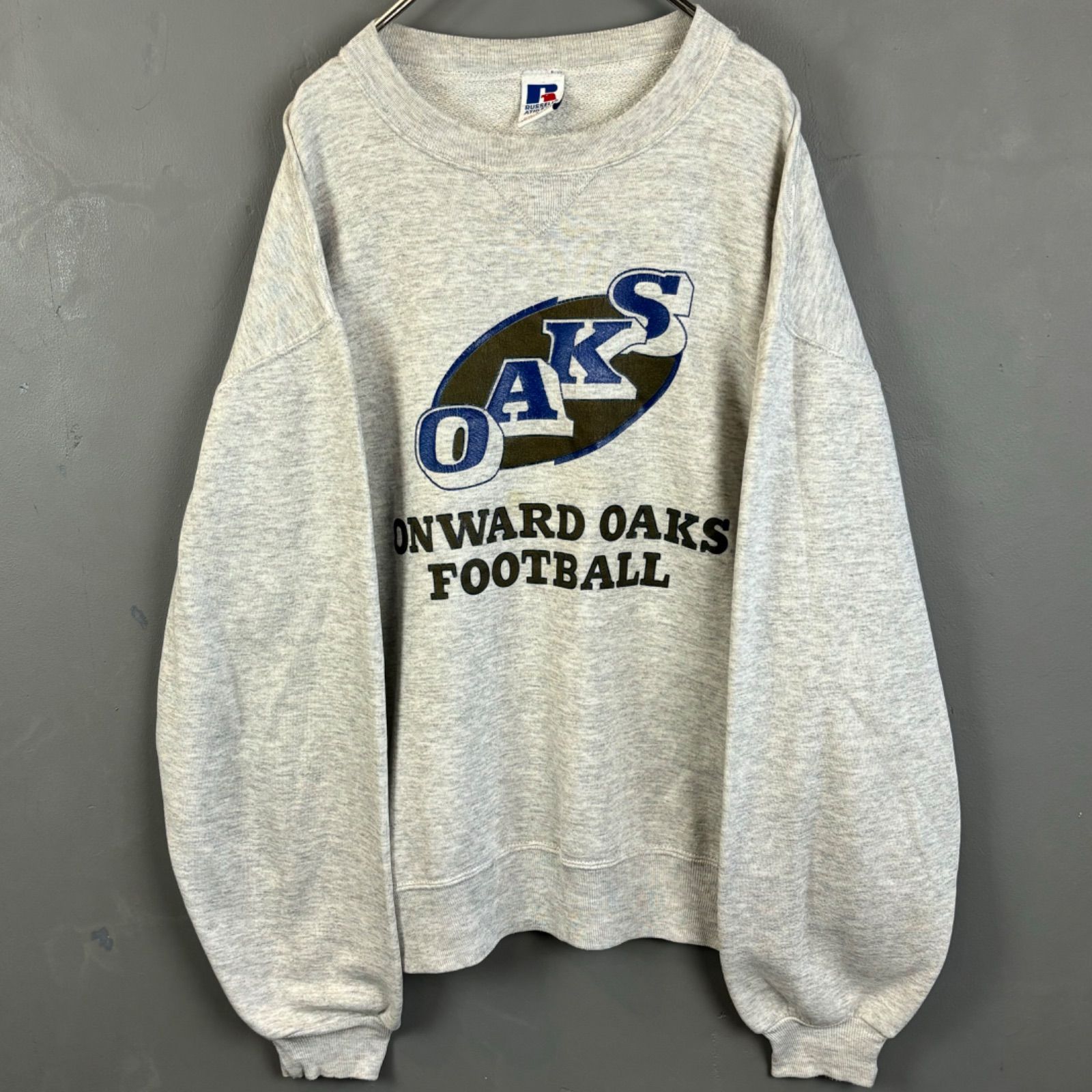 USA製 90s Vintage RUSSELL ATHLETIC OAKS ラッセル スウェット 