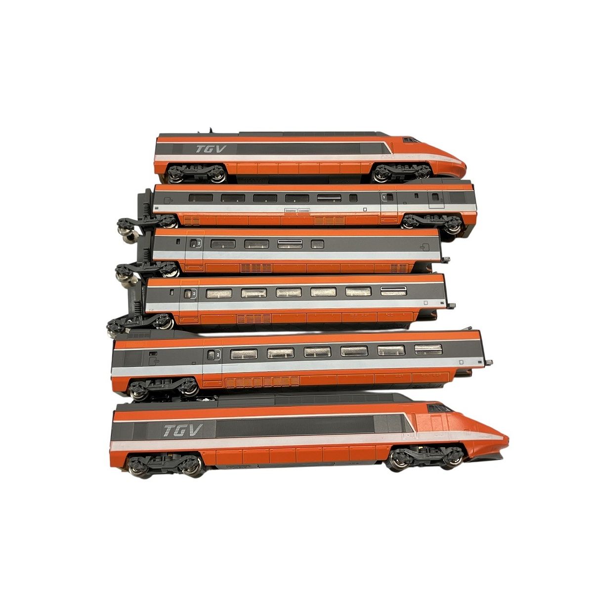 KATO 10-091 TGV 6両セット KATO 10-091・10-092 TGV10両セット(ジャンク